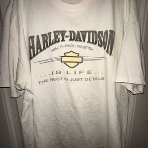 Vintage Harley-Davidson Oak Lawn Illinois Eagle Dealer T-Shirt USA XXL
